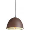 Ideal Lux FOLK SP1 D18 COFFEE Mod. 174204 Lampada A Sospensione 1 Luce