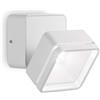 Ideal Lux mod. OMEGA AP SQUARE BIANCO 4000K lampada da parete 6 luci