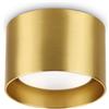 Ideal Lux SPIKE PL1 ROUND OTTONE Mod. 285238 Lampada Da Soffitto 1 Luce