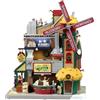 Lemax Miss Milly's Muffin Mill 35020 - Negozio di Muffin Luminoso Animato e Musicale