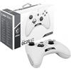 MSI CONTROLLER GAMING FORCE GC20 V2 WHITE WIRED USB, CAVO 2MT