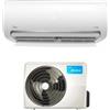 MIDEA Climatizzatore Inverter Monosplit 9000 Btu Condizionatore con Pompa di Calore Classe A++/A+ R32 (Unità Interna + Unità Esterna) - MSAGAU-09HRFN8+MOX133-09HFN8 Flexi