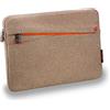 Pedea Borsa per Tablet PC Fashion da 10,1-11 pollici (25,6-27,96 cm) custodia di protezione, astuccio con tasca per accessori, beige, 10,1 pollici