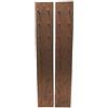 Espositore due pannelli per pistole fucili o asce in Legno DENIX