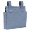 Interbaby Borsa Porta Pannolini MUSSOLA PUNTOS petrolio · 100% Cotone