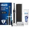 Oral-B Spazzolino Elettrico Ricaricabile Smart 4 4500 Nero + Dentifricio Oral-B Gengive & Smalto Repair Classico. 1 Spazzolino, 1 Dentifricio