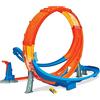 Hot Wheels- Pista Schianti Acrobatici del Loop Gigante con Lanciatore e Grande Loop da 71 cm con 1 Macchinina in Scala 1:64, Giocattolo per Bambini 5+Anni, GTV14