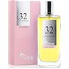SAPHIR PARFUMS S.L.U Eau De Parfum Pour Femme N.32 Grasse - Profumo Donna 100 ml Ambrato Floreale