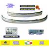 Autokit Paraurti Cromato Anteriore e Posteriore per Vecchia FIAT 500 D'EPOCA dal 1957
