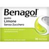 Benagol 36 Pastiglie Gusto Miele e Limone Senza Zucchero