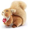 Trudi Scoiattolo Ginger Scoiattolo peluche Park Collection. Peluche Regalo di Natale. Animali del bosco | 12x19x23cm taglia S | Collezione Parco dello Stelvio | modello 24224
