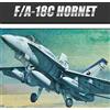 Academy #12411 1/72 F/A-18C Hornet US Navy/USMC Plastic Model Kit - Multiruol...
