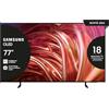 Samsung OLED TV 77 QE77S85DAEXZT, OLED HDR, Upscaling AI 4K, Processore NQ4 AI Gen2, Design Contour, DVBT-2, Q-Symphony & Dolby Atmos, Gaming Hub, Graphite Black, 2024