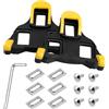Nakutita Tacchette Bici, tacchette per bici da strada per SPD SL Precision, tacchette da ciclismo compatibili con SPD SL SM-SH10 SM-SH11 SM-SH12 per bici da strada, corsa, ciclismo da competizione