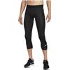 Nike M NP DF 3qt Tight Leggings, Black/White, M Uomo