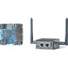 WayPonDEV Nanopi R5C - Router Mini WiFi OpenWRT con due porte Ethernet PCIe da 2,5 Gb/s, 2 GB, LPDDR4X RAM Rockchip RK3568B2 Soc 0,8 T NPU Mali-G52 GPU FriendlyWrt Ubuntu (con modulo M.2)
