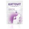 Kattovit - Cibo Secco Sensibile per Gatti | Alimento Completo Dietetico e Ipoallergenico | Senza Glutine e Cereali | 6 x 400 g