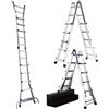 STP Srl Scala Telescopica Universale Professionale in Alluminio STP Clik Clak 4X4 - A20UNINKB