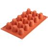 silikomart Stampo Silicone 15 Babà Mini Ø mm.35