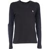POLO RALPH LAUREN T-SHIRT IN COTONE POLO RALPH LAUREN 003 NERO Donna
