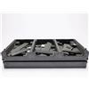 MAGMA MULTI FORMAT CASE PLAYER/MIXER SET BLACKWHEELS flightcase coppia cdj+mixer