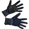Kerbl Pet Guanti per Pulizia e Massaggio, Nero/Blu, Taglia S