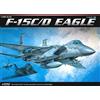 Academy #12257 1/48 F-15C/D Eagle Plastic Model Kit-U.S. Air Superiority Fighter