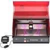 Mecpow X4 Pro Macchina per Incisione Laser 22W con Telecamera Integrata, Copertura Protettiva in Acrilico, FDA Classe 1