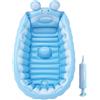 Zwxqe Bagnetto Gonfiabile | Vaschetta Per Bambini Portatile | Lavabo Doccia | Vaschetta Da Bagno Pieghevole Per Bambini, Vasca Da Bagno Per Da Viaggio, Vasca Da Bagno Pieghevole Per Bambini