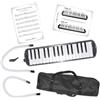 tuyama Melodica Tuyama TMD-132 con custodia, bocchino, 2 tubi per imboccatura e esempi di spartiti (32 tasti)