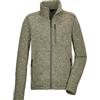G.I.G.A. DX Uomo Giacca in pile/giacca in pile a maglia GW 55 MN KNTFLC JCKT, olivgrün, XXL, 42457-000