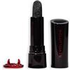 Revolution Beauty London Revolution Beauty Truly Sinful Black Ring Lipstick, trucco in maschera per labbra di Halloween con glitter scintillanti