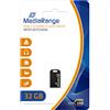 MediaRange USB Nano Flash Drive 32GB 2.0 velocità 15 MB/s in blister - MR922