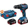 Bosch Trapano Avvitatore a Batteria (18V) GSB 18V-55