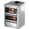 Cadel cucina legna cadel 71220013 kook 60 4.0v inox