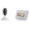 Nuvita Baby Monitor con Video Digitale Wireless 2,4GHz con Visione Notturna e Monitoraggio della Temperatura