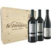 Lo Zoccolaio Cassa di legno 3 vini cantina lo zoccolaio