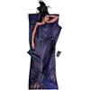 COCOON - Premium - Seta/Cotone Egiziano TravelSheet - Tuareg Blu