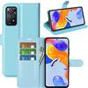 Custodia Portafoglio Con Disegno Tigre Per Xiaomi 11T Pro 5G - Cover In Pelle Con Porta Carte E Supporto Magnetico
