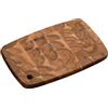 KESPER | Tagliere professionale con foro per appenderlo, materiale: legno di acacia (legno), dimensioni: 32 x 22 x 2 cm, colore: marrone, naturale | 28152
