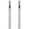 Dremel 194 punte da taglio per fresatura in set di accessori da 2 pezzi - 2 frese ad alta velocità a forma di cilindro con diametro di lavoro di 3,2 mm