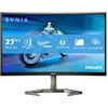 Philips Monitors Philips Evnia Gaming Monitor Curvo 27M1C5200W/00 27" VA full HD 1920 x 1080, 240 Hz, 0.5 ms, Low Input Lag, 2 HDMI e Display Port, Regolazioni Ergonomiche, Nero, Vesa