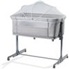 Aziamor Sleep and Play Lettino 3in1 Con funzione Culla e Box Giochi colore Grigio