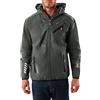 Geographical Norway Moyaute Men - Giacca Softshell Man Waterless - Cappello da esterno Cappotto - Giacca tattica tattica tattica invernale - Attività all'aperto ideali (grigio scuro/nero L)