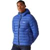 Regatta Mens Hooded Marizion Water Repellent Padded Puffer Jacket, Cappotto imbottito Uomo, Moroccan Blue(Piquant Green),