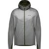 GORE WEAR R5 GORE-TEX INFINIUM Insulated Jacket, Giacca Uomo, Lab Gray/Utility Green, 3XL