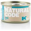 Natural code gatto kitten tonno 85 gr