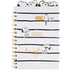 Grupo Erik Quaderno Appunti A5 Snoopy Peanuts - Taccuino con Anelli Bullet Journal Puntinato Diviso in Sezioni con 4 Separatori e Copertina Morbida, 160 Pagine | Scuola Cancelleria, Diario Personale