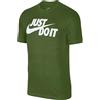 Nike M NSW Tee Just Do It Swoosh, T-Shirt Uomo, Treeline/White, XS