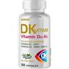 J.ARMOR Integratore di Vitamina D3 2000 U.I. e Vitamina K2 90 µg - 60 Capsule - Supporto per Ossa, Denti e Sistema Immunitario - DK-Vitam J.Armor Pharma Made in Italy